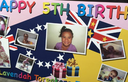 Birthday Signage — Corflute · 2400 × 1200 mm