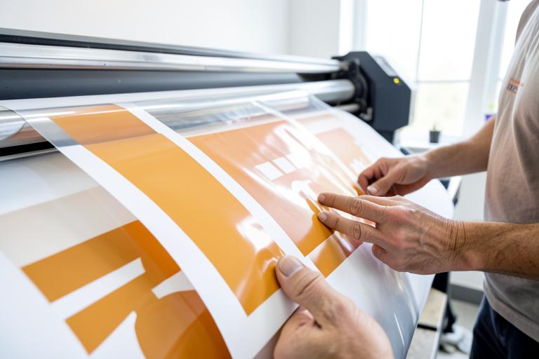 Laminating service at Iris Signs
