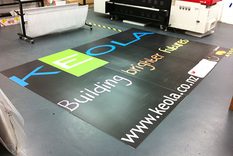 Iris Signs outdoor signage for Keola Homes